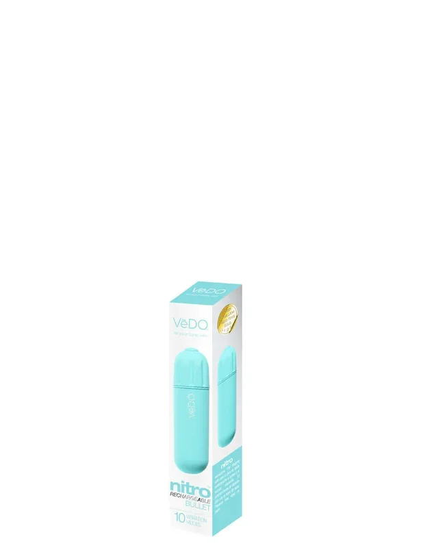 Vedo Nitro Rechargeable Bullet – Turquoise
