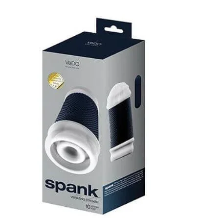 Vedo Spank Vibrating Stroker Black
