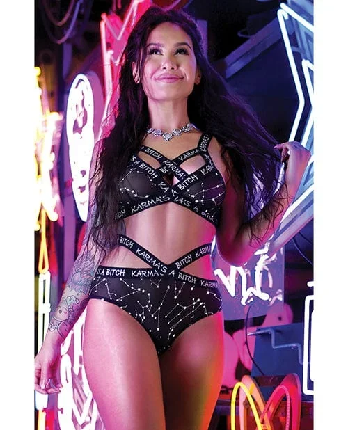 Vibes Karma’s A Bitch Bralette & Cutout Panty