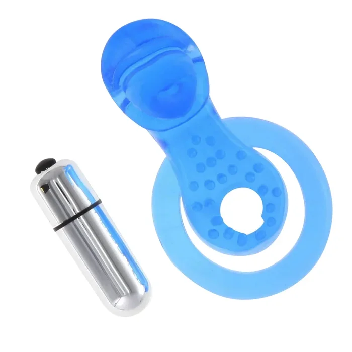 Vibrating Double Cock Ring – Double Trouble