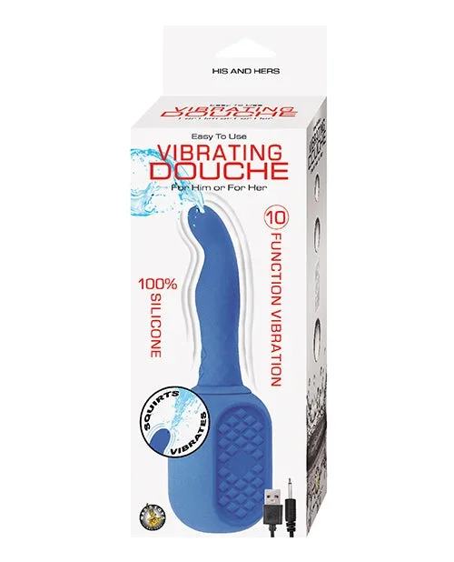 Vibrating Douche – Blue