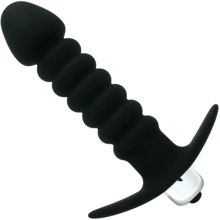 Vibrating Silicone Butt Plug – It’s Rippled!