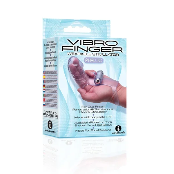Vibro Finger Wearable Stimulator – Purple