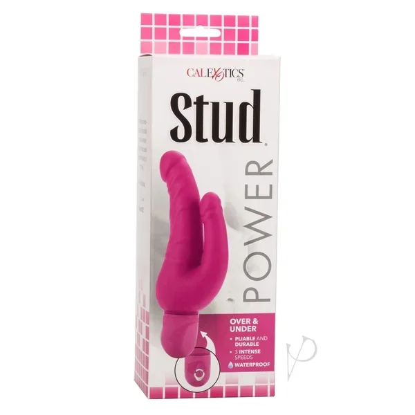 Waterproof Power Stud Over Under Pink