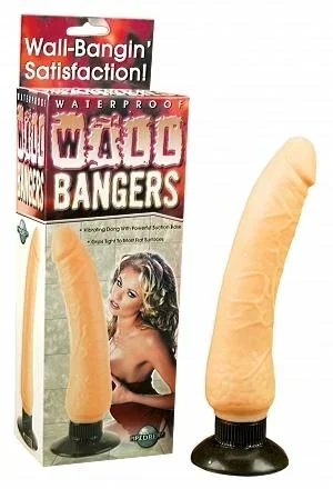 Waterproof Wall Bangers Flesh Jelly Vibrator – Suction Cup Base, Realistic Feel, 8 Inches