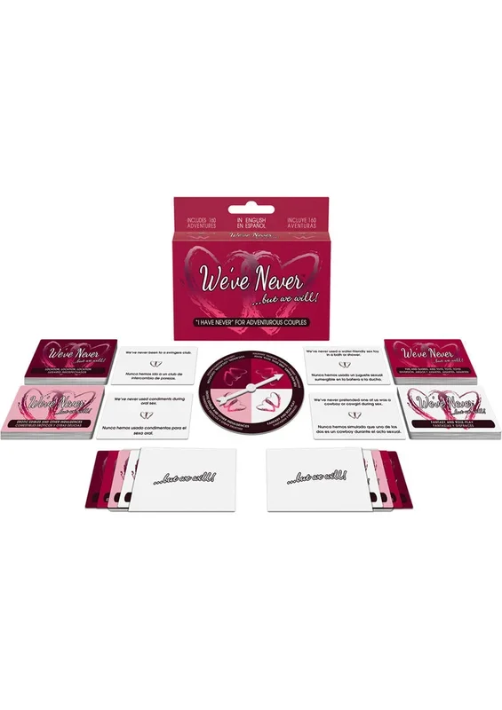 We’ve Never.. But We Will! Couples Card Game 160 Challenges