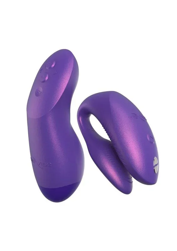 We-Vibe Chorus Pro Rechargeable Silicone Couples Vibrator with Remote Control – Cosmic Purple