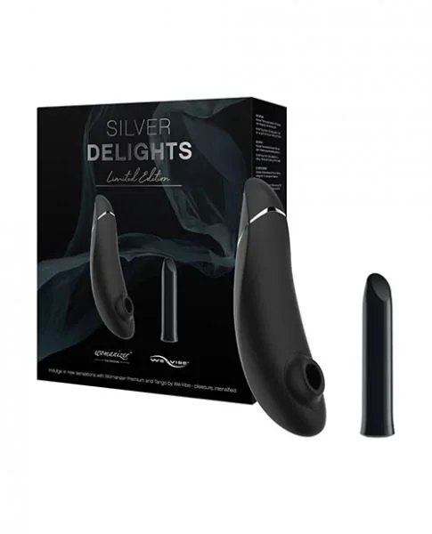 We-Vibe Silver Delights Collection – Silver/Black