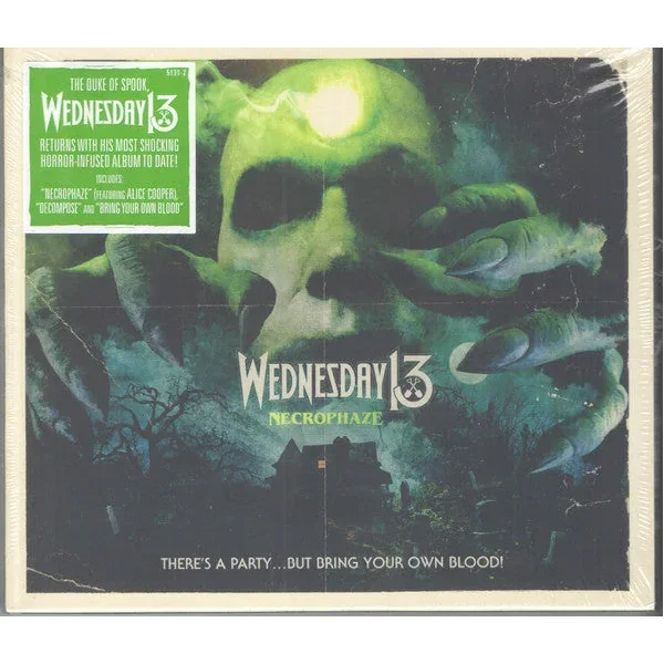 Wednesday 13: Necrophaze CD