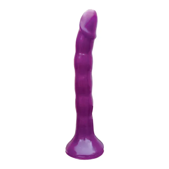 Wet Dreams Skinny Me Strap-on – Purple
