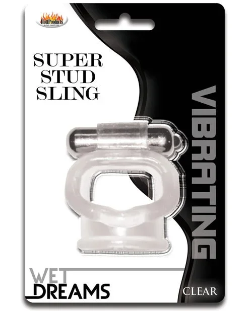 Wet Dreams Super Stud Sling – Clear