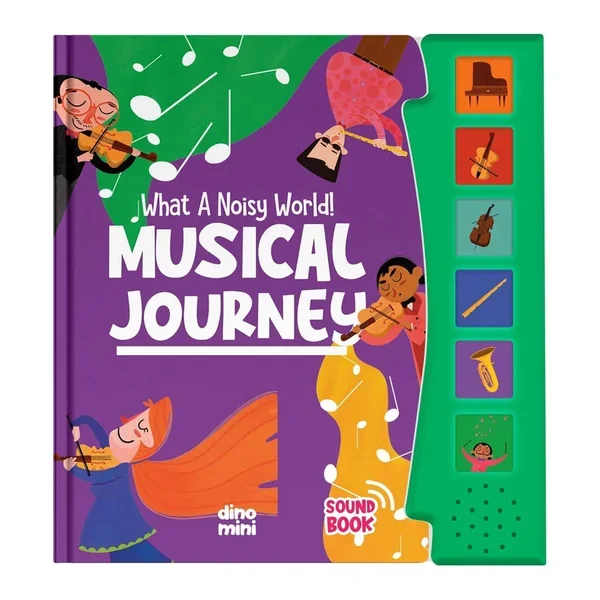 What A Noisy World! Musical Journey Sound Books For Toddlers Musical Toys F