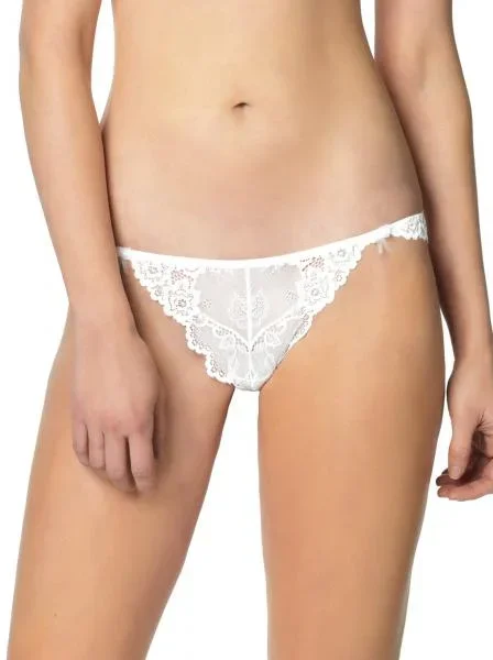 White – Caress Too Thong –