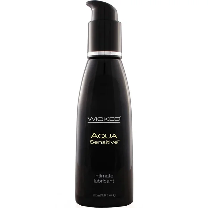 Wicked Aqua Sensitive Hypoallergenic Water-Based Lubricant 4 oz.