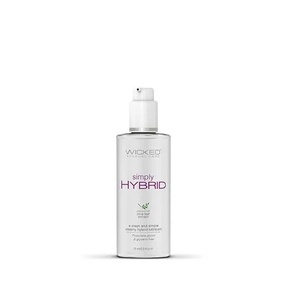 Wicked Simply Hybrid Lubricant 70ml Water & Silicone Blend