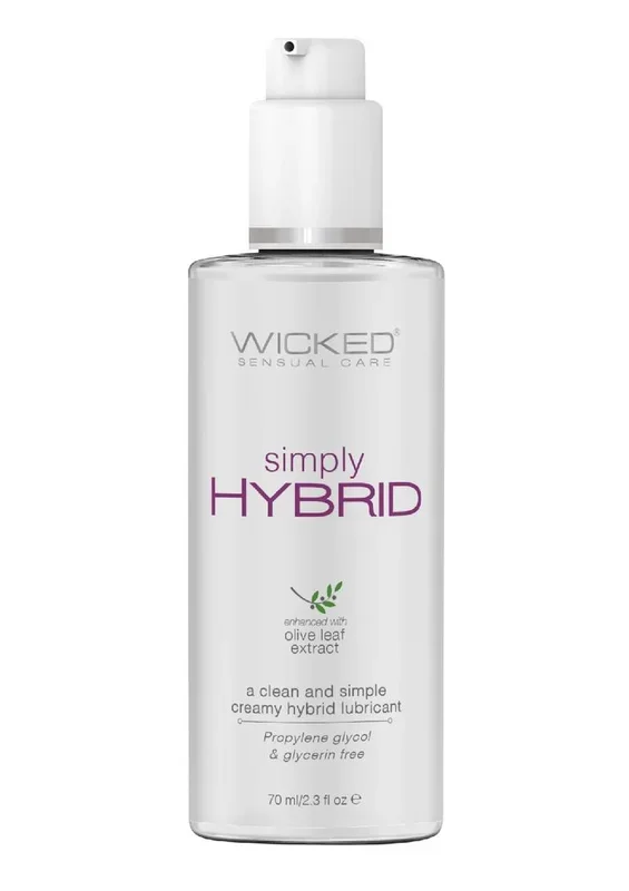 Wicked Simply Hybrid Lubricant with Olive Leaf Extract