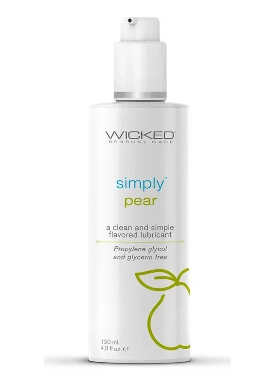 Wicked Simply Pear Sensual Care Flavored Lubricant