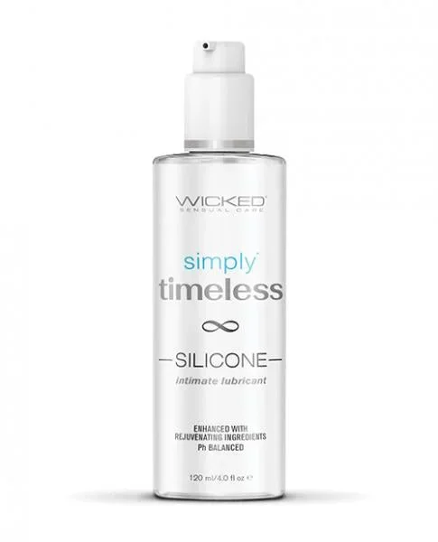 Wicked Simply Timeless Silicone Lubricant – 4 oz