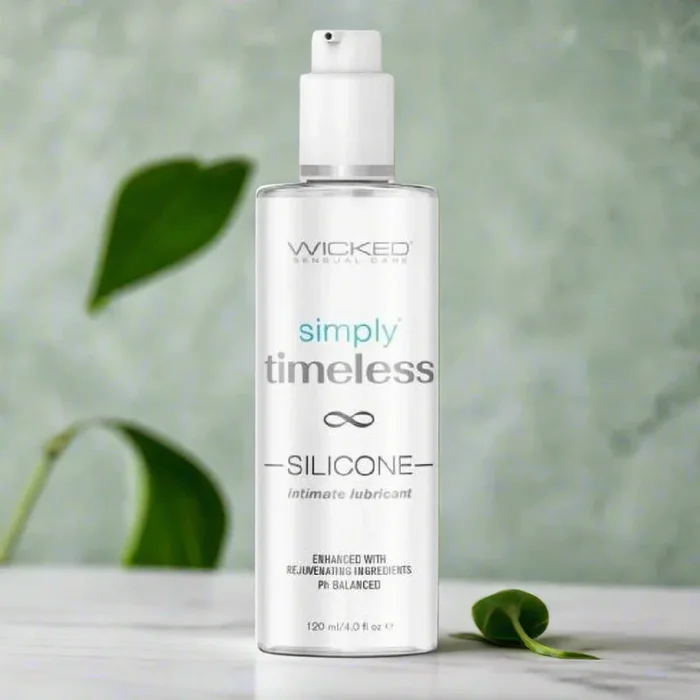 Wicked Simply Timeless Silicone Lubricant – 4 oz