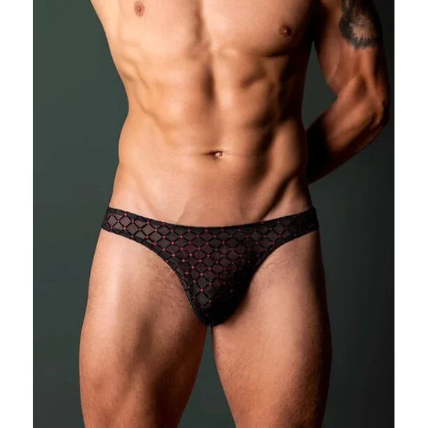 Widow Maker Uplift Thong Black L/XL