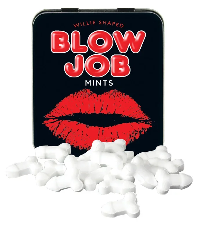 Willie Shaped Blow Job Mints 40g Adult Intimacy Candy