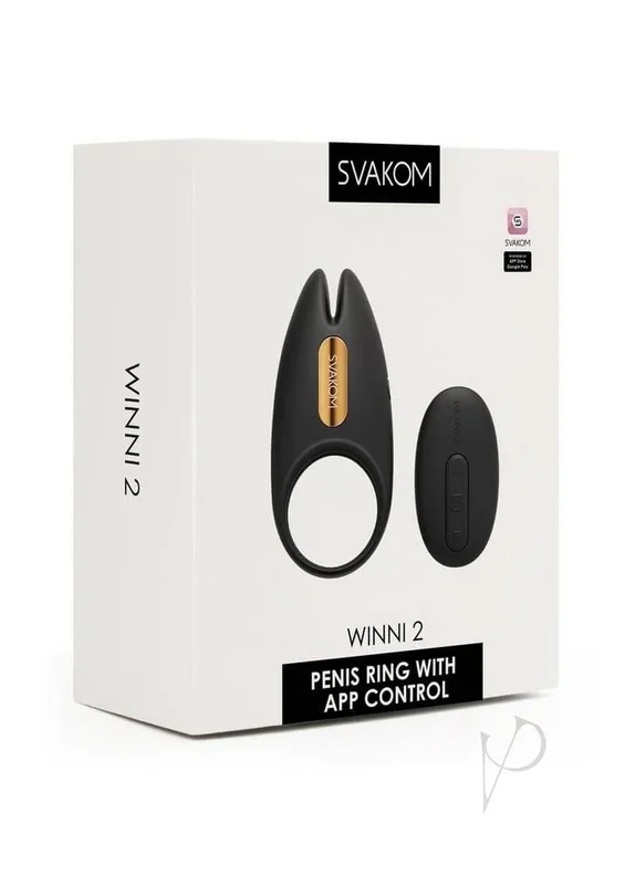 Winni 2: The Ultimate Bluetooth-Enabled Vibrating Ring by SVAKOM