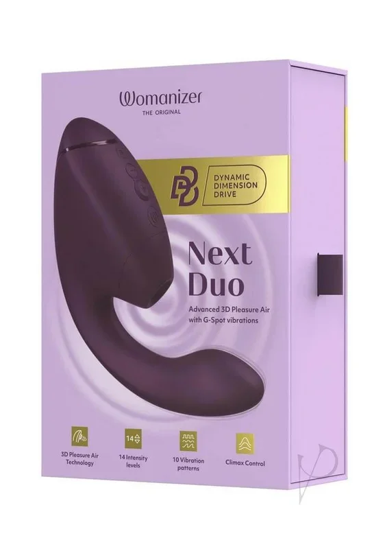 Womanizer Next Duo G-Spot and Clitoral Stimulator Purple