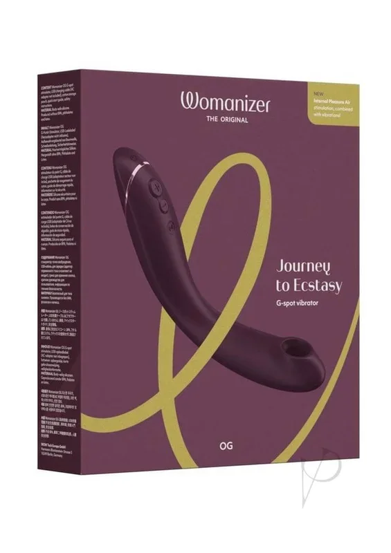 Womanizer Original in Aubergine: Pleasure Air Technology for Enhanced G-Spot Stimulation