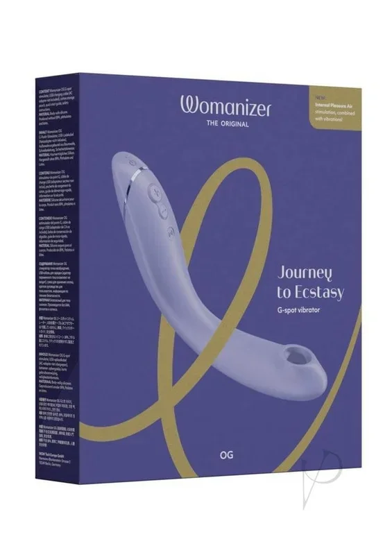 Womanizer Original Lilac – Dual-Action Pleasure Air & Vibrations for the G-Spot