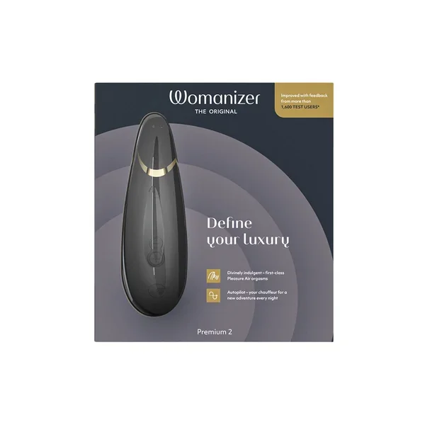 Womanizer Premium 2 Clit Sucker – Black