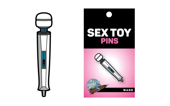Wood Rocket Sex Toys Collection – Magic Wand Lapel Pin and More!