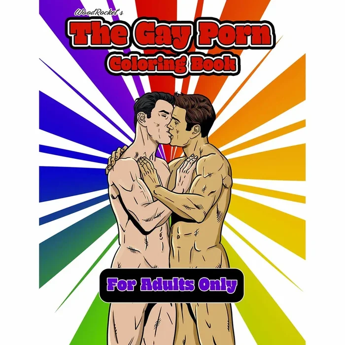 Wood Rocket The Gay Porn Adult Coloring Book