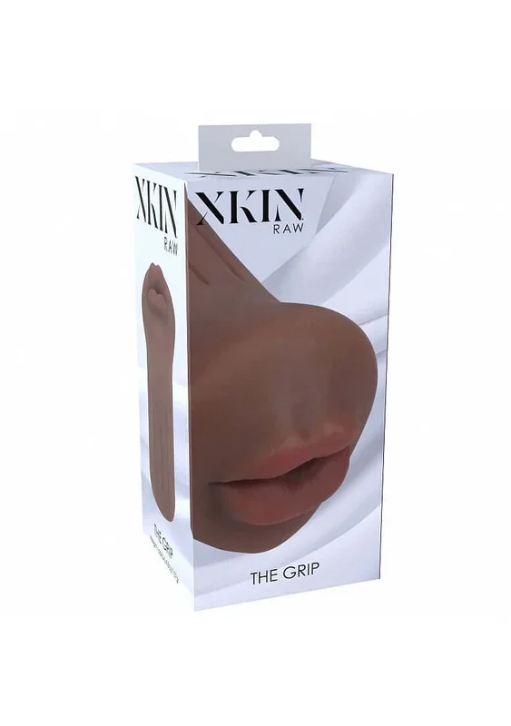 Xkin Raw The Grip Stroker Brown