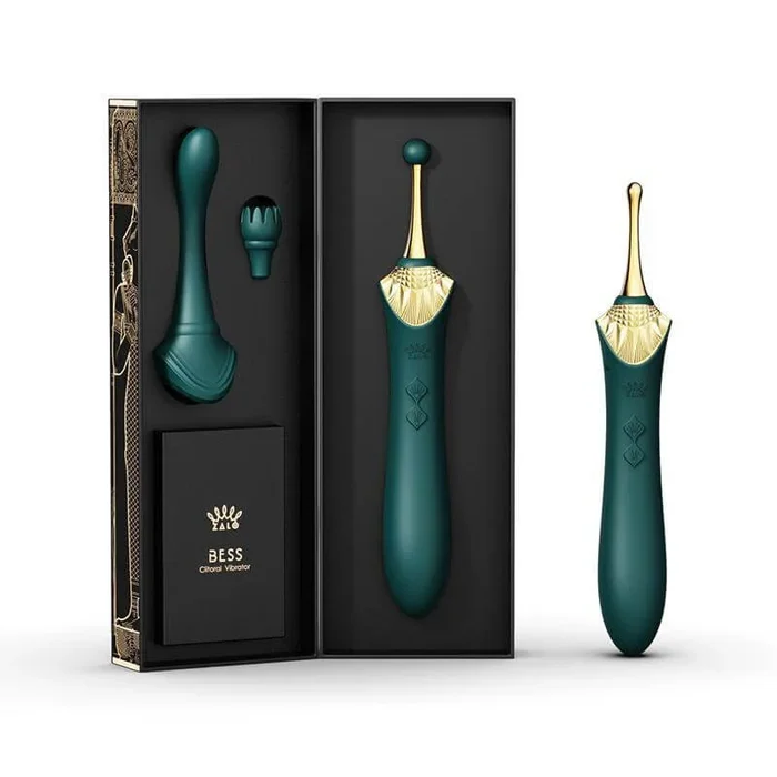 ZALO Bess Clitoral Massager Turquoise Green