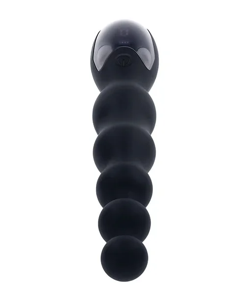 Zero Tolerance Backdoor Baton Beaded Anal Vibrator – Black