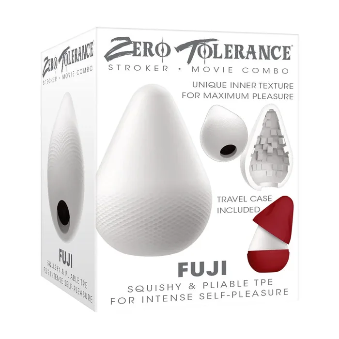 Zero Tolerance FUJI – White Mini Stroker Egg
