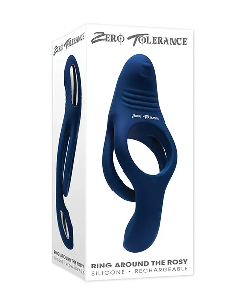 Zero Tolerance Ring Around the Rosy Cock & Ball Vibrator – Blue