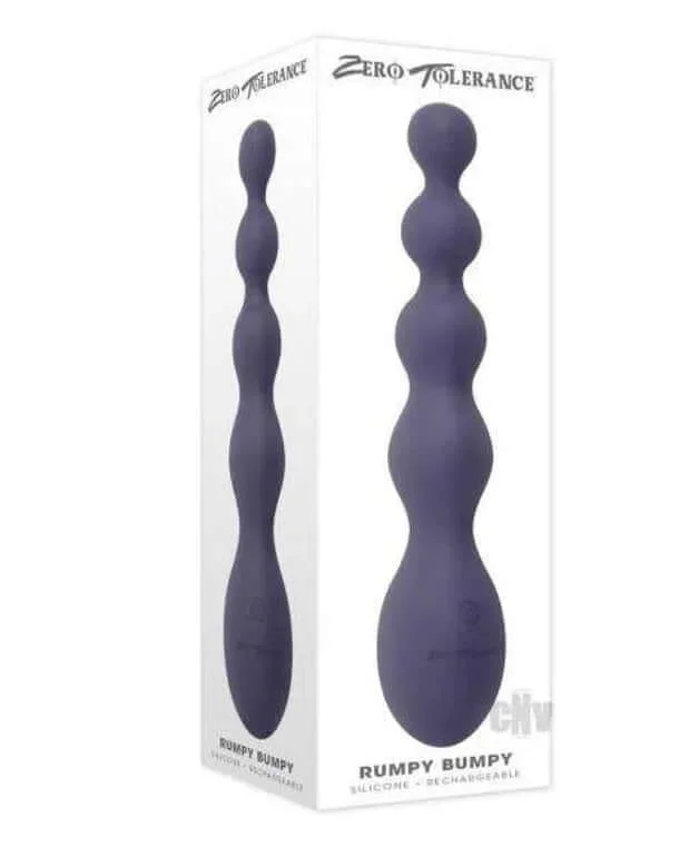 Zero Tolerance Rumpy Bumpy – Beaded Vibrator with 10 Speeds, Waterproof