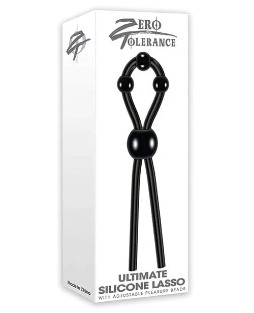 Zero Tolerance Ultimate Lasso Cock Ring – Black