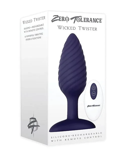 Zero Tolerance Wicked Twister Anal Rechargeable – Purple