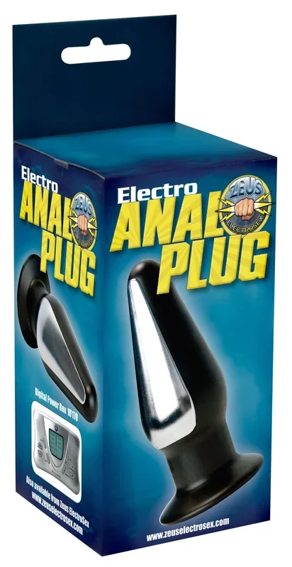 Zeus Electrosex Anal Plug for Electrifying Pleasure – Compatible with Zeus Power Boxes