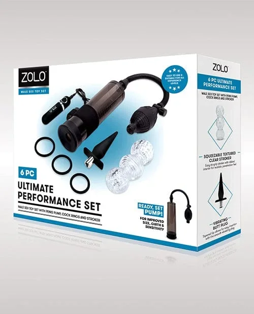ZOLO 6 Pc Ultimate Performance Set – Black