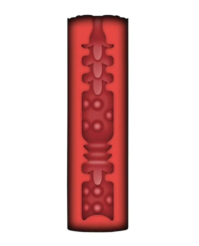 Zolo Fire Cup Warmth With Textured Channel For Realistic Pleasure Ergonomic Sex Toy