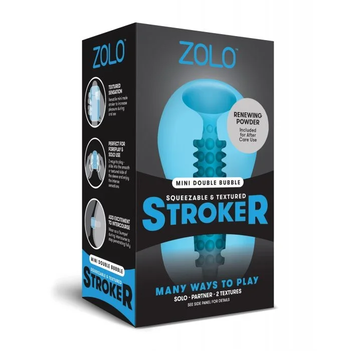 ZOLO Mini Double Bubble Stroker – Blue