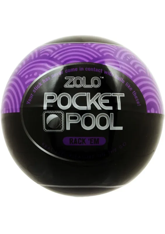 ZOLO Pocket Pool Rack ‘Em Masturbator Sleeve