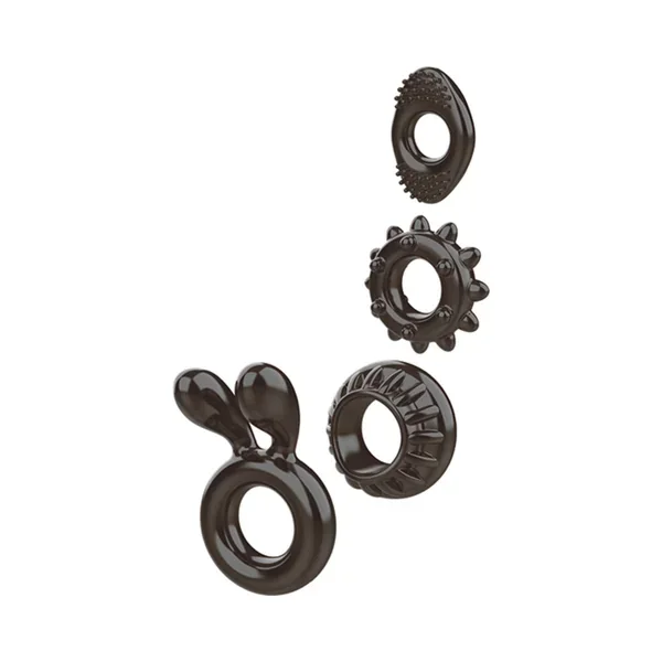 Zt Ring My Bell Cock Ring Set (4/per)